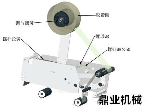 胶带张力调整